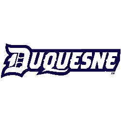 Duquesne Dukes Wordmark Logo 2012 - 2017